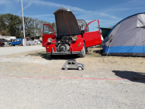 DET Dinslaken Ente 2CV 2018 Roetgen Ausfahrt