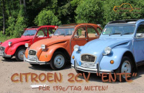 Citroen 2CV Ente Roetgen Aachen Eifel 