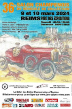 Plakat Oldtimer Reims Citroen Peugeot Roetgen 
