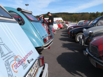 24h 2CV Spa Parkplatz Enten 
