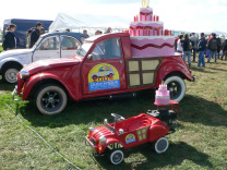 60 Jahre 2CV Ente Kuchen Mini Ente