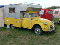 60 Jahre 2CV Ente Wohnmobil 