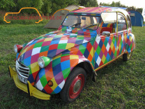 Treffen 2CV Most 2009